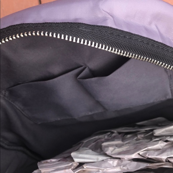 NWT KISSME COUTURE SILVER BACKPACK W/ SMILEY COIN - Picture 7 of 7